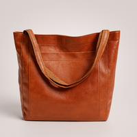 Olvoria | Bolso tote minimalista para mujer con bolsillo exterior