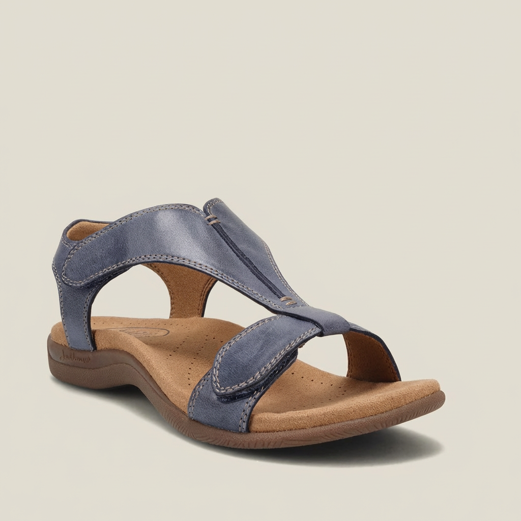 Olvoria | Women's Orthopedic T-Strap Sandals