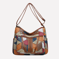 Olvoria | Sac épaule patchwork pour femme