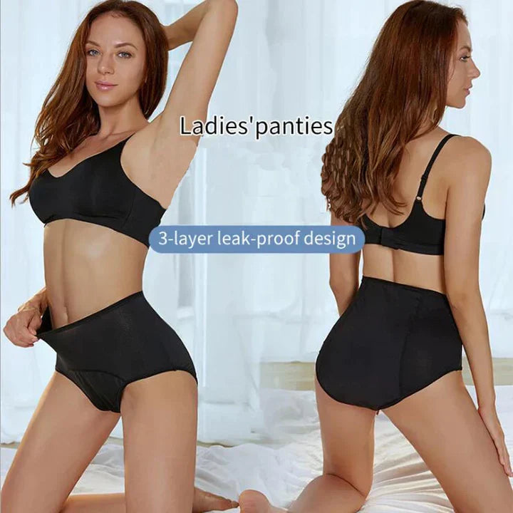 Olvoria | Women's Period Underwear High Waisted Leak-Proof