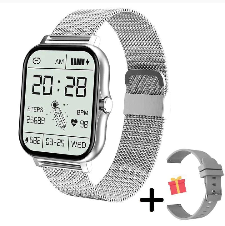 Olvoria | Women's Smartwatch with Mesh Band