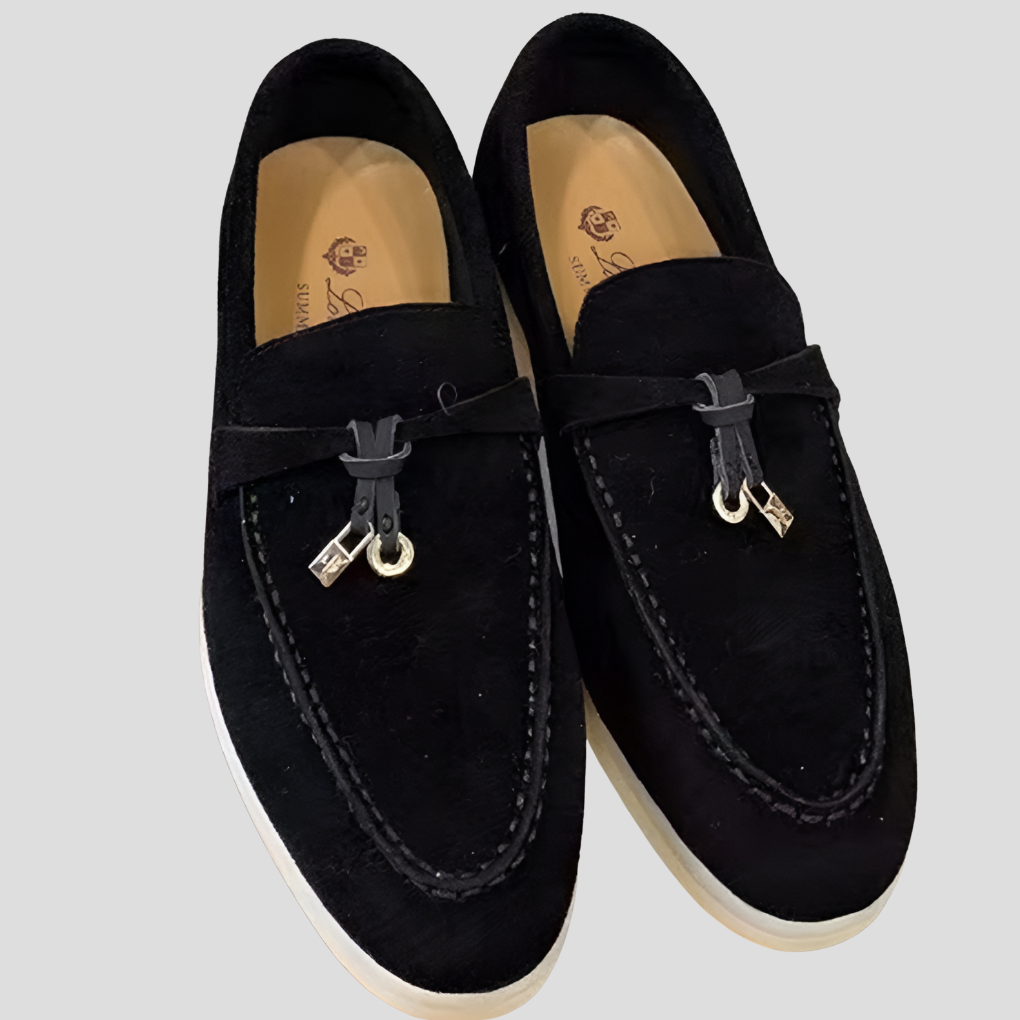 Olvoria | Women's Tassel Detail Loafers