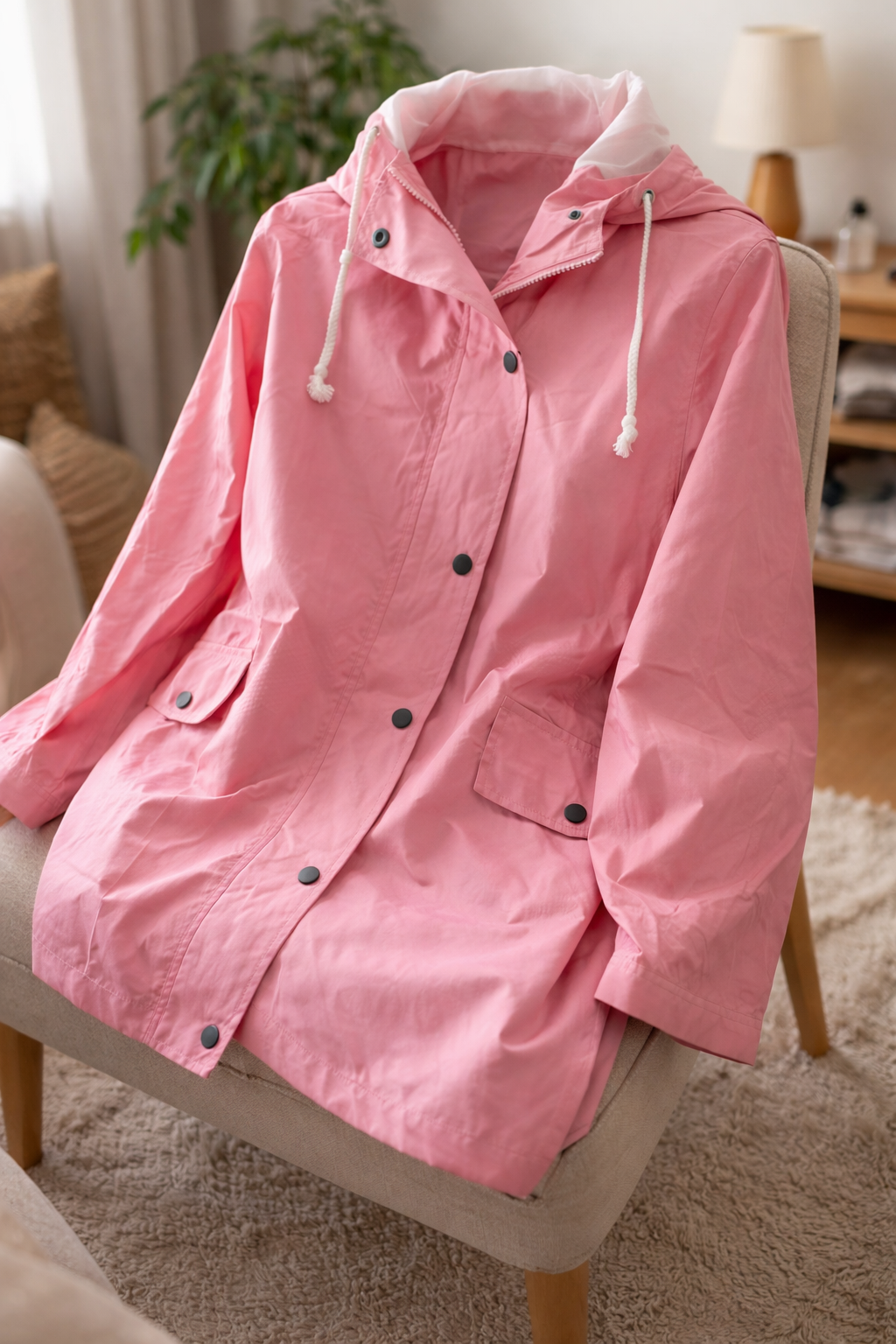 Olvoria Women's Transitional Jacket with Hood Lightweight
