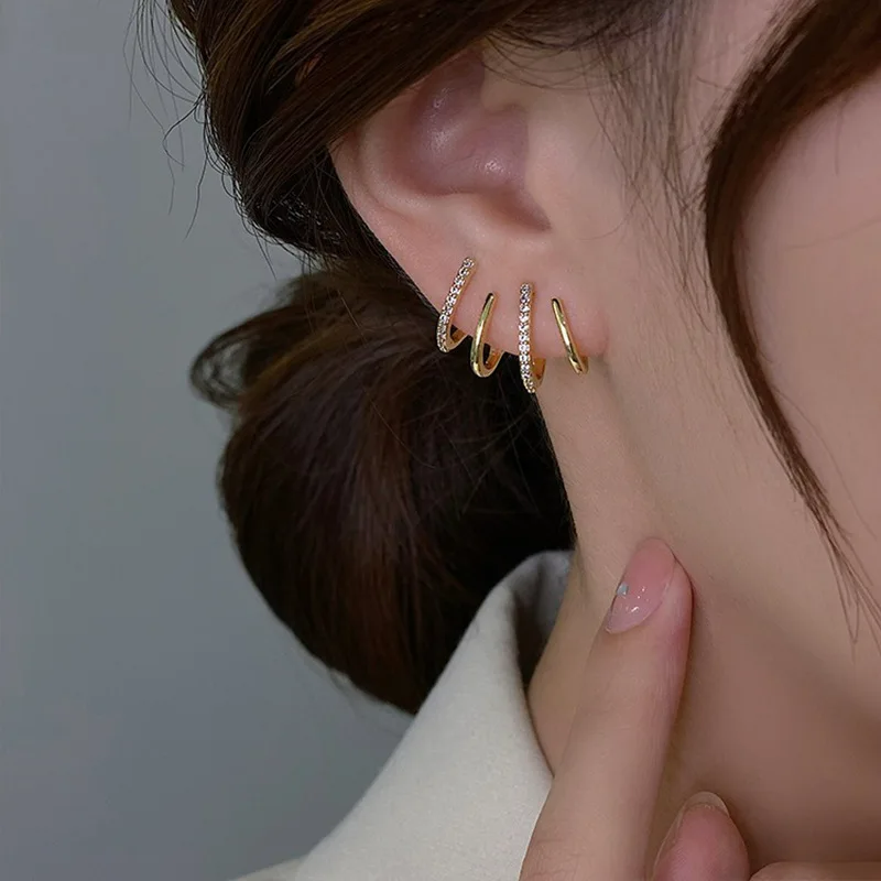 Olvoria | Women’s Twist Earrings | Lightweight Statement Jewelry | Hypoallergenic Finish