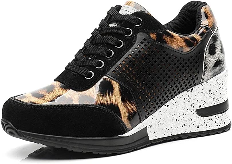 Olvoria | Women's Wedge Sneakers with Hidden Heel