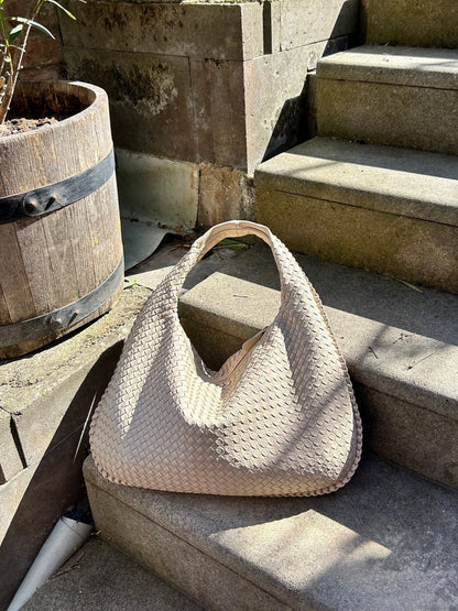 Olvoria | Women's Woven Hobo Bag