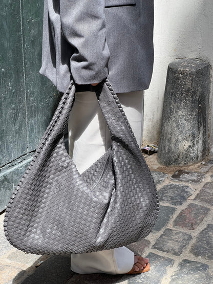 Olvoria | Women's Woven Hobo Bag