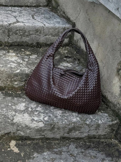 Olvoria | Women's Woven Hobo Bag