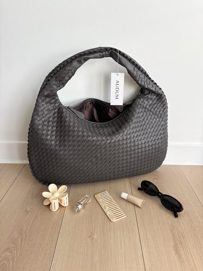 Olvoria | Women's Woven Hobo Bag