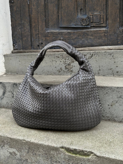 Olvoria | Women's Woven Hobo Bag
