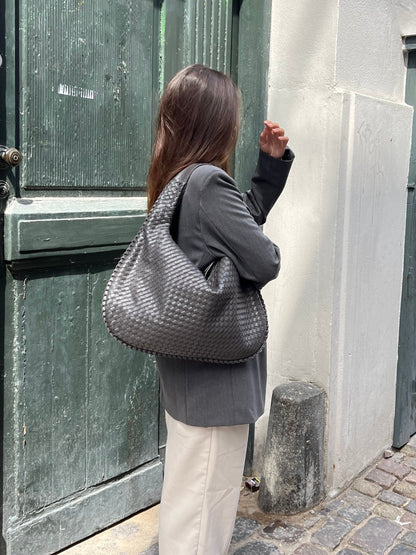 Olvoria | Women's Woven Hobo Bag