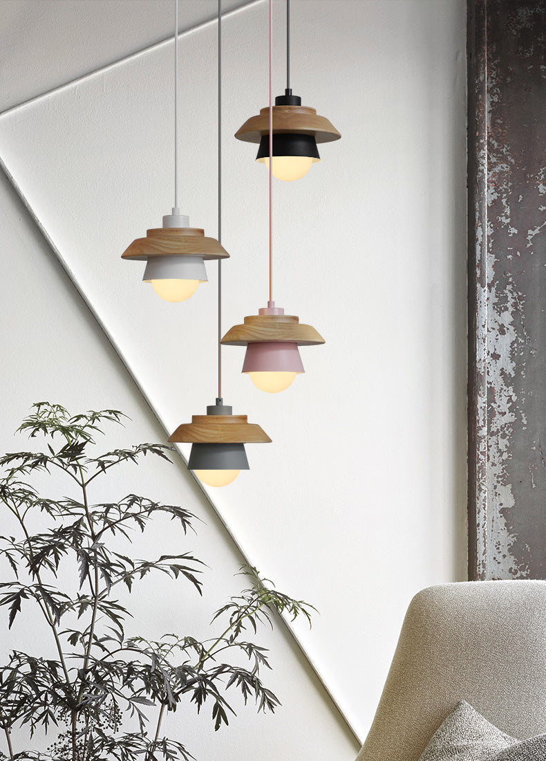 Olvoria | Wooden Pendant Light | Nordic Natural Design