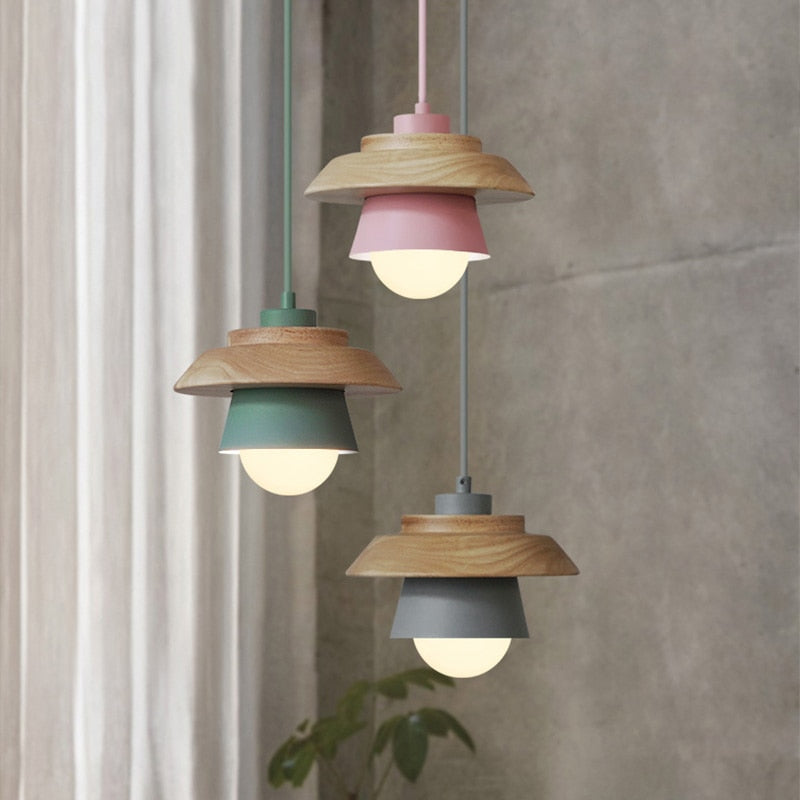 Olvoria | Wooden Pendant Light | Nordic Natural Design