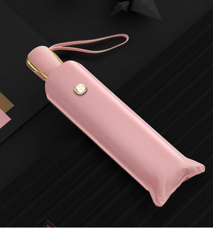 Ombrelle élégante avec protection UV, légère et portable, résistante au vent, ouverture automatique, séchage rapide
