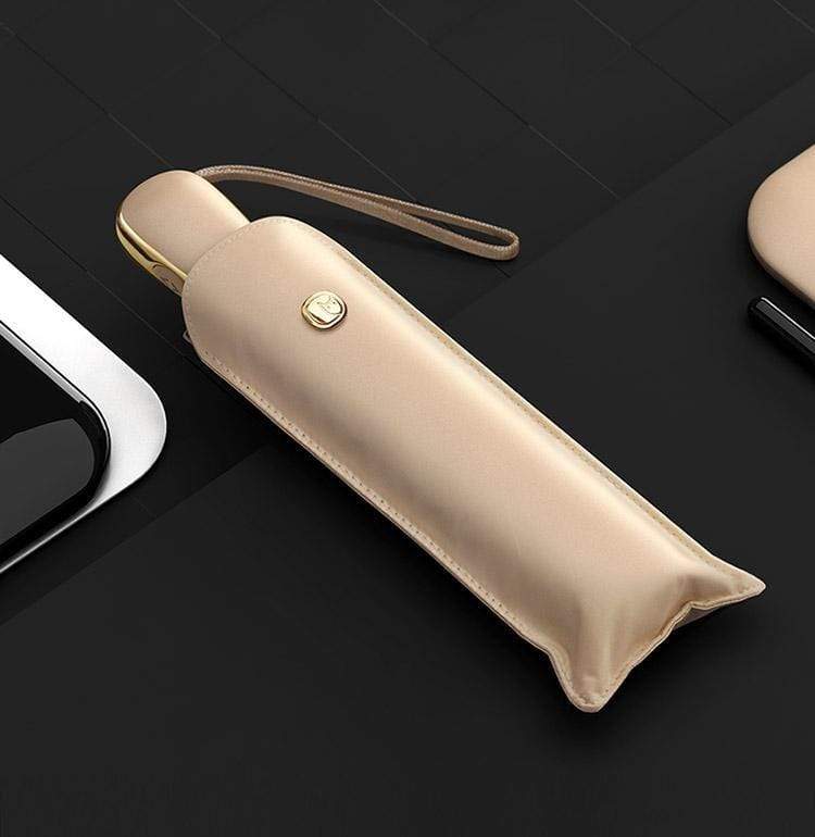 Ombrelle élégante avec protection UV, légère et portable, résistante au vent, ouverture automatique, séchage rapide