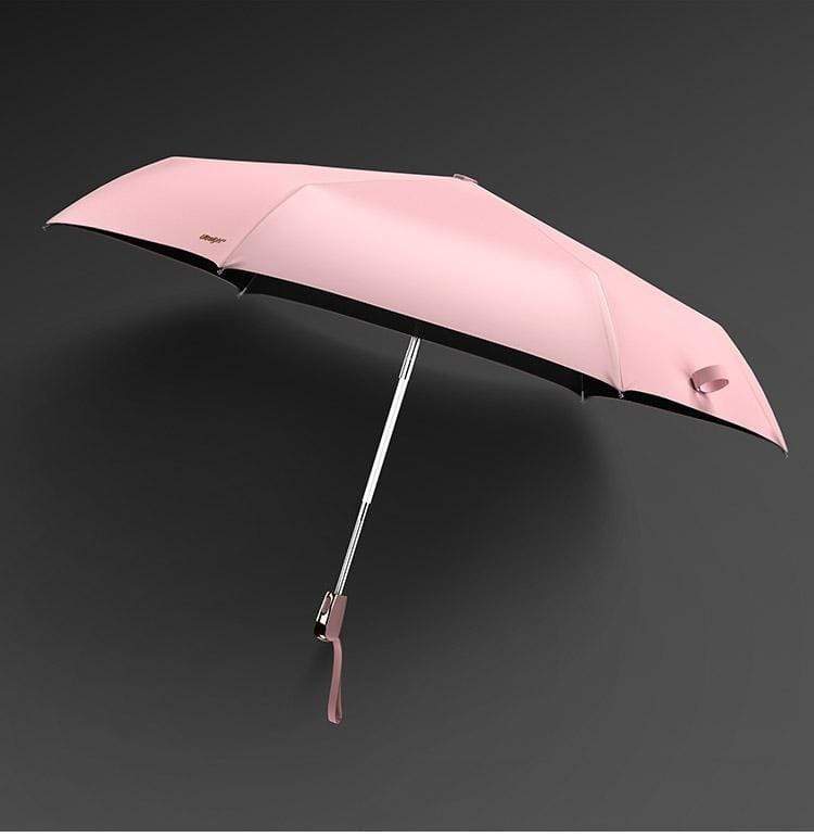 Ombrelle élégante avec protection UV, légère et portable, résistante au vent, ouverture automatique, séchage rapide