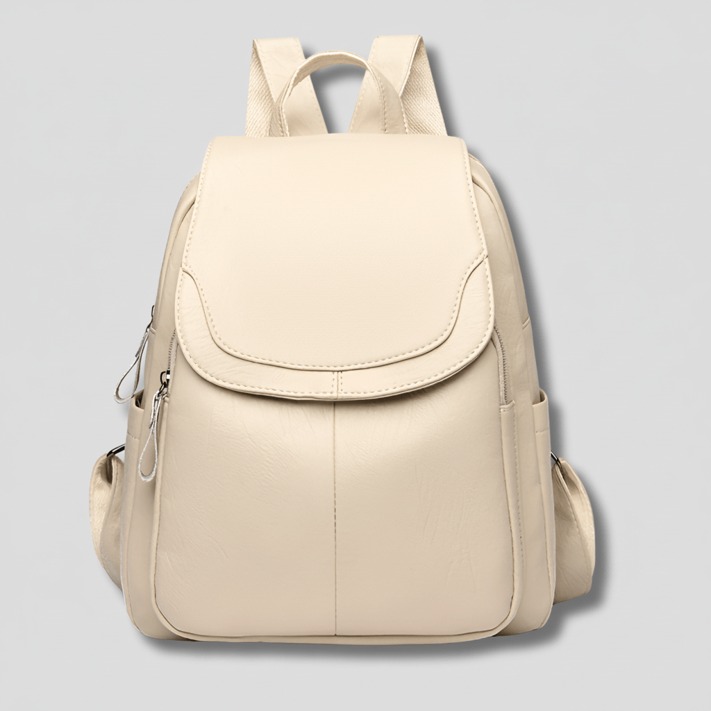 OPULENZA – Elegant Anti-Theft Leather Backpack for Women