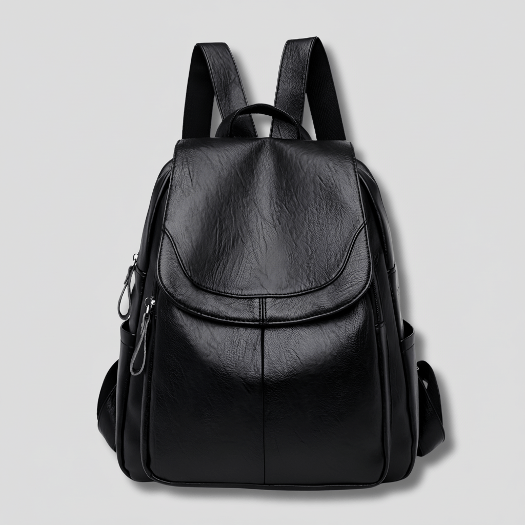 OPULENZA – Elegant Anti-Theft Leather Backpack for Women