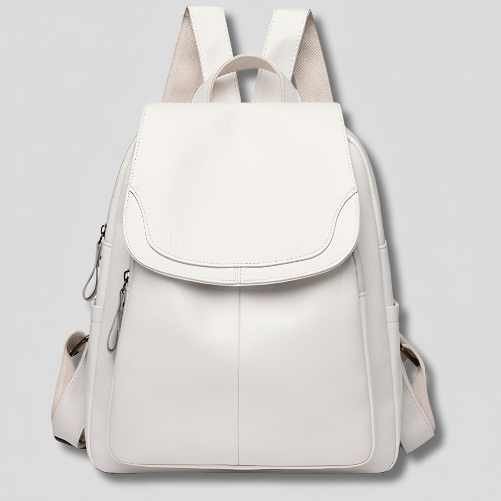 OPULENZA – Elegant Anti-Theft Leather Backpack for Women