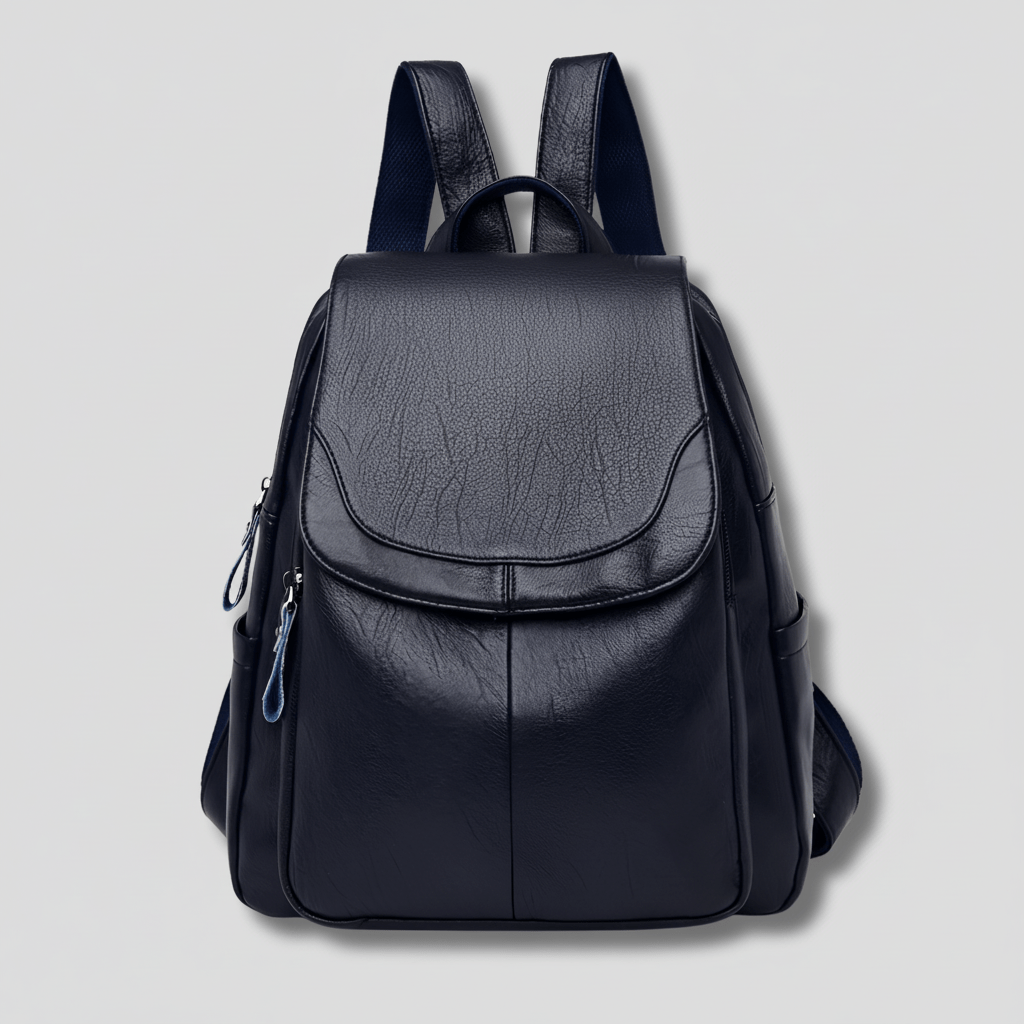 OPULENZA – Elegant Anti-Theft Leather Backpack for Women