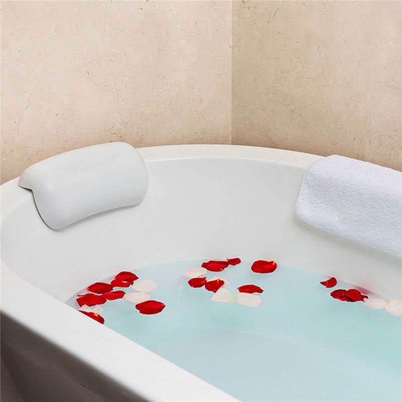 Oreiller de bain ergonomique à séchage rapide