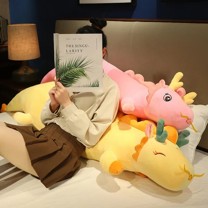 Oreiller de corps dragon doux et confortable