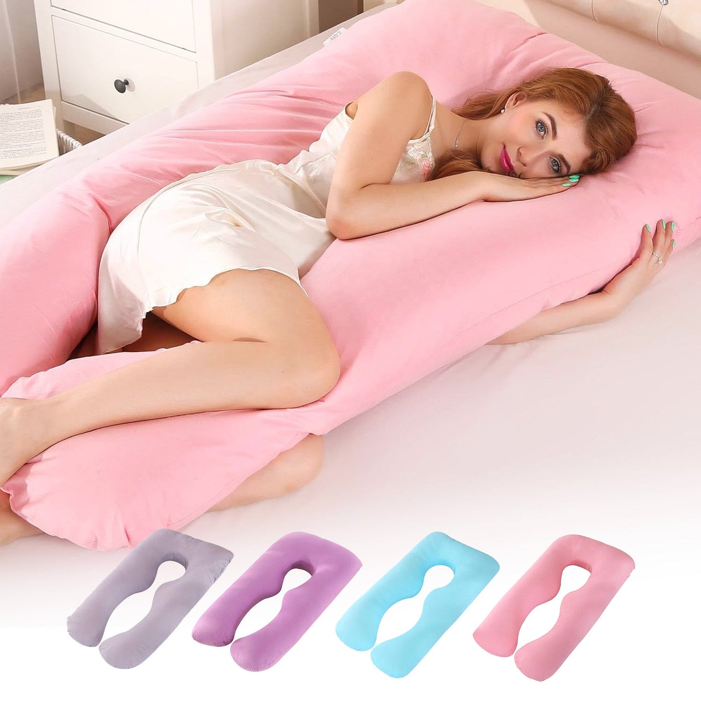 Oreiller de corps entier pour le confort