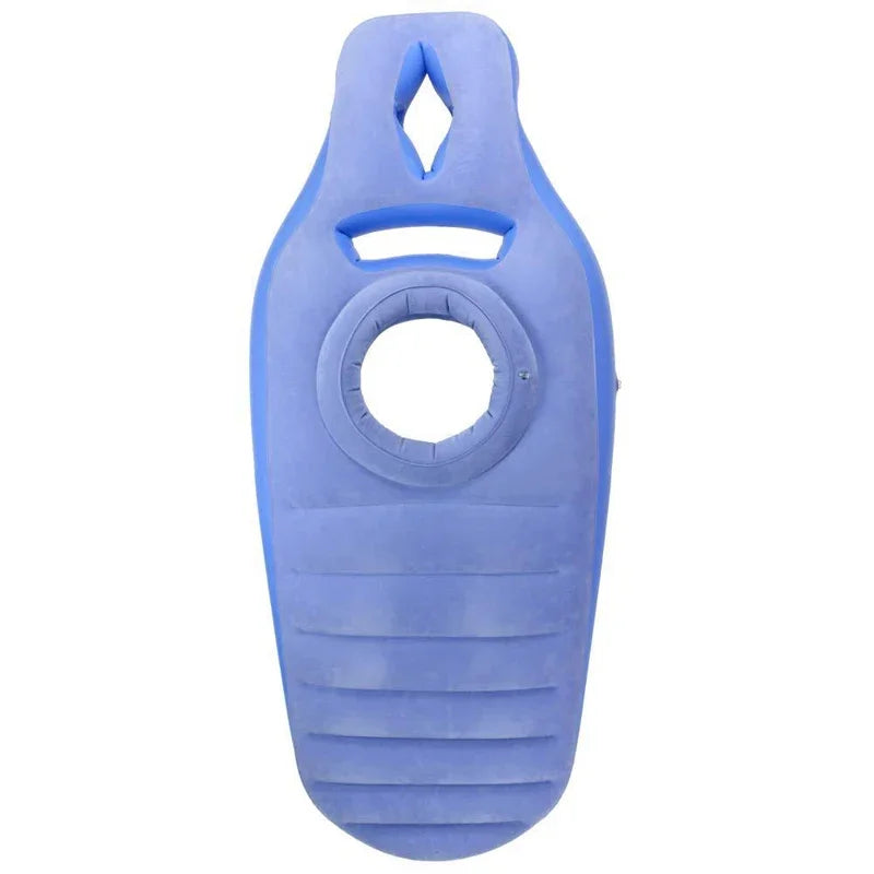 Oreiller de grossesse et tapis de yoga gonflables – Idéal pour des nuits confortables et un soutien