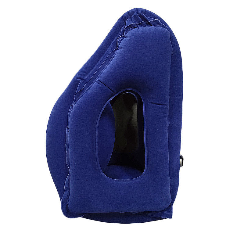 Oreiller de voyage gonflable pour soutien du cou