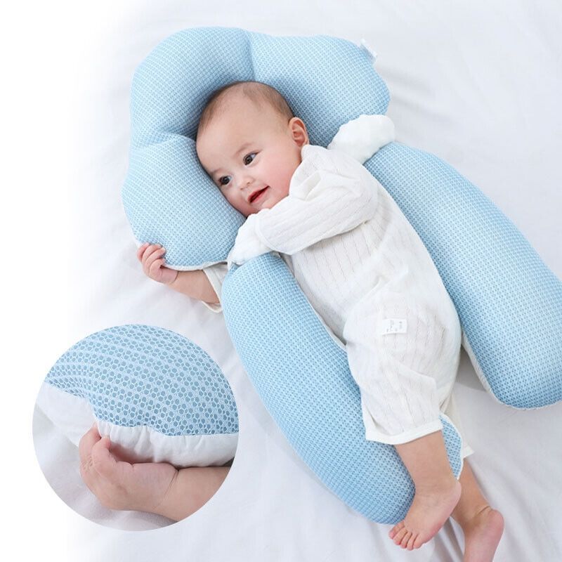 Oreiller ergonomique de sommeil pour bébé – sûr, confortable et réglable pour nourrisson (0–12 mois)