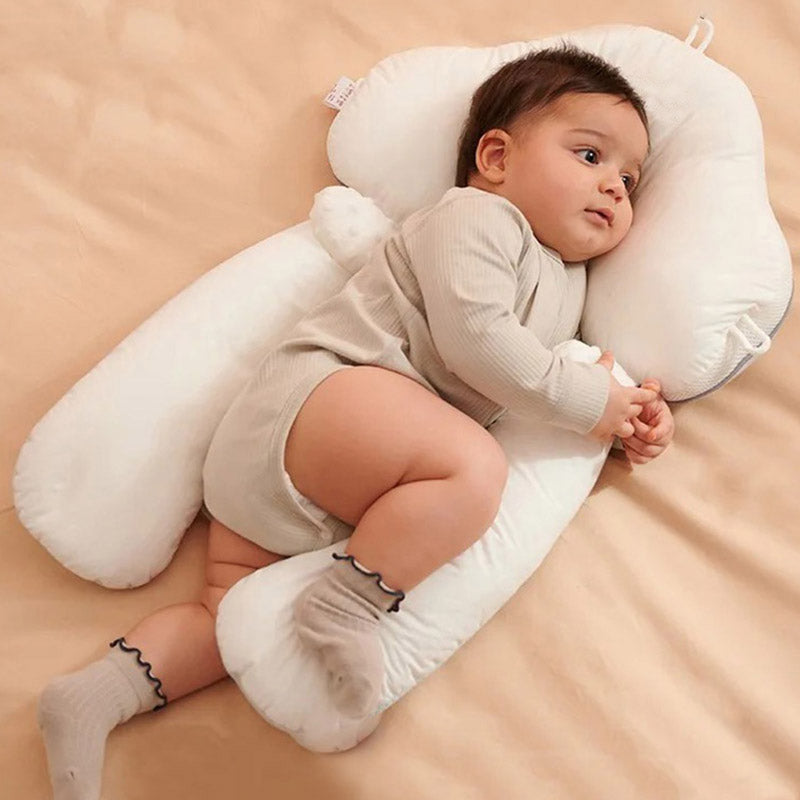 Oreiller ergonomique de sommeil pour bébé – sûr, confortable et réglable pour nourrisson (0–12 mois)