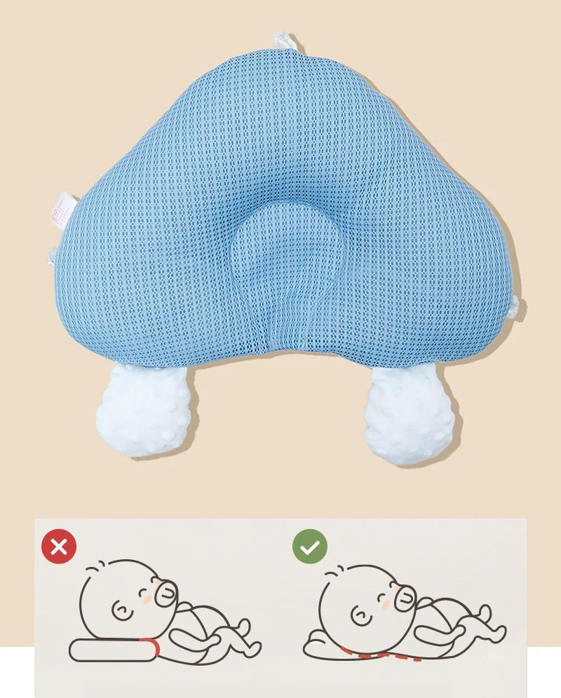 Oreiller ergonomique de sommeil pour bébé – sûr, confortable et réglable pour nourrisson (0–12 mois)