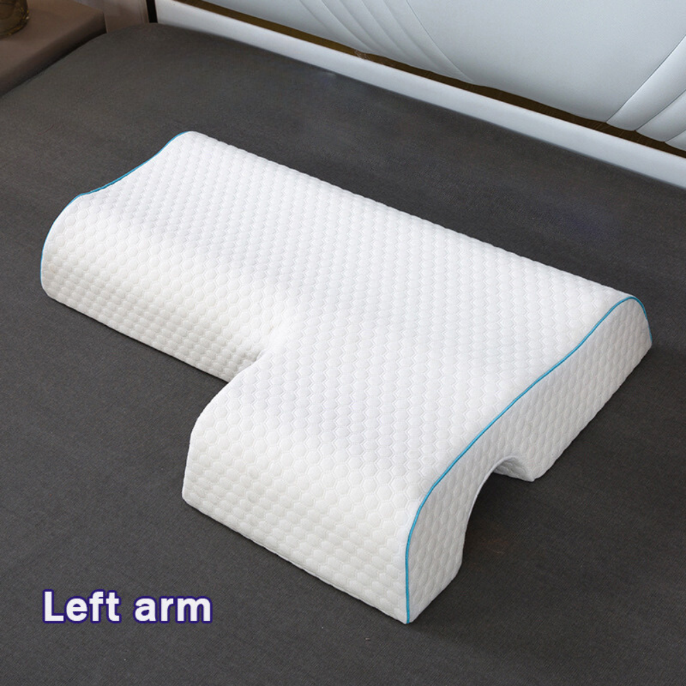 Oreiller gel pour soulagement des épaules et sommeil optimal