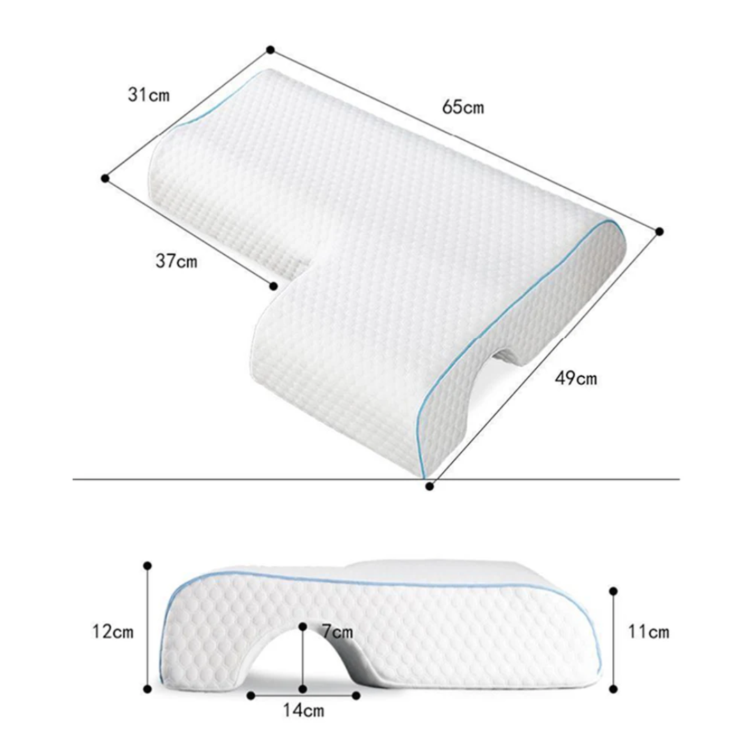 Oreiller gel pour soulagement des épaules et sommeil optimal