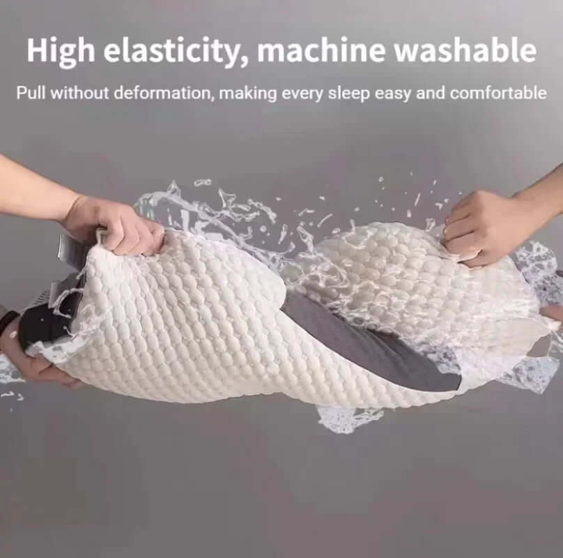 Oreiller orthopédique à tête massante