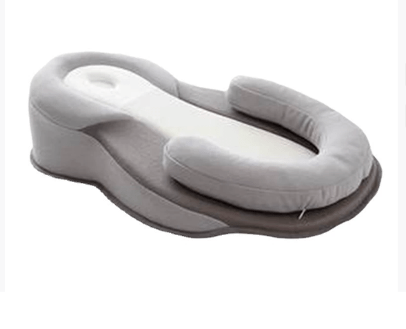 Oreiller orthopédique pour nourrissons – oreiller de positionnement ergonomique, 100% coton, soutien pour un développement sain