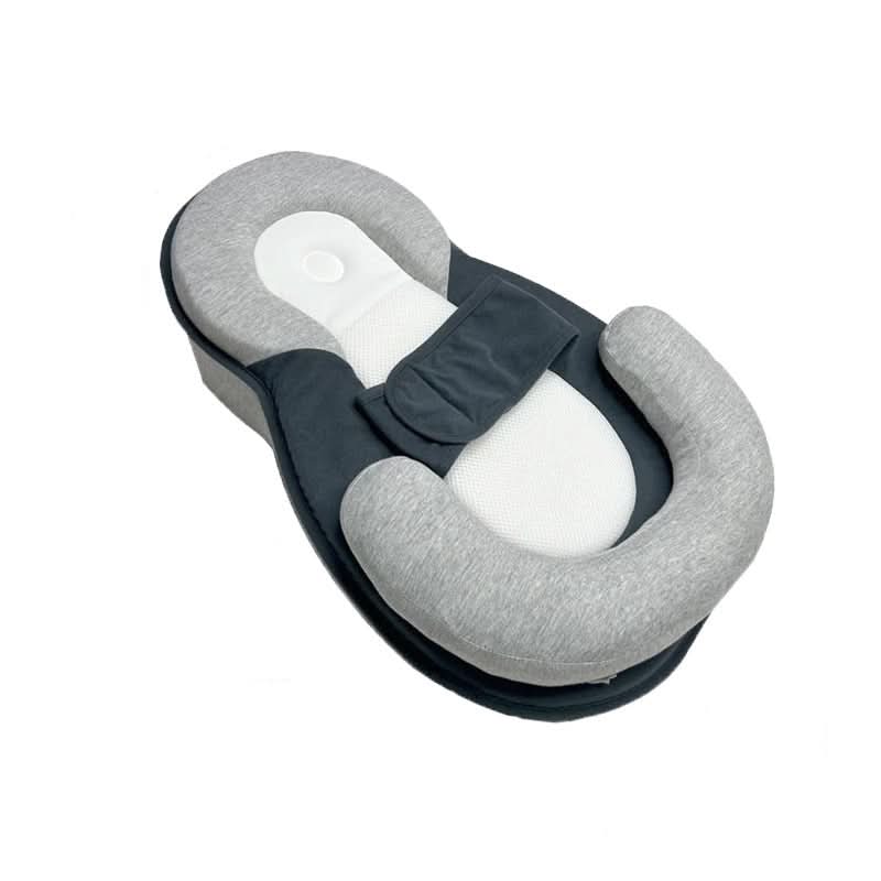 Oreiller orthopédique pour nourrissons – oreiller de positionnement ergonomique, 100% coton, soutien pour un développement sain
