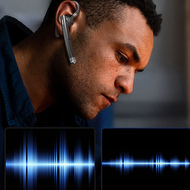 Oreillette Bluetooth sans fil avec réduction de bruit et son HiFi