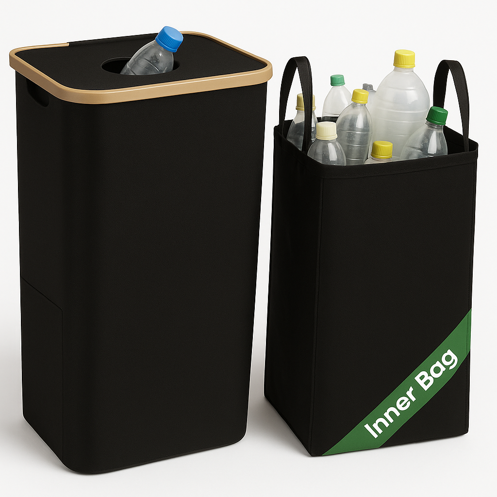 Organiseur pour bouteilles recyclables avec consignation
