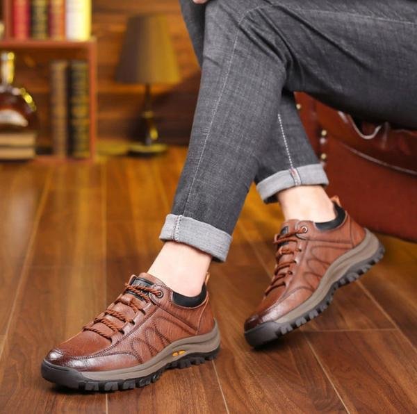 ORTHOPAEDIC LEATHER SHOES FOR MEN