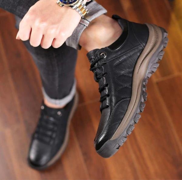 ORTHOPAEDIC LEATHER SHOES FOR MEN