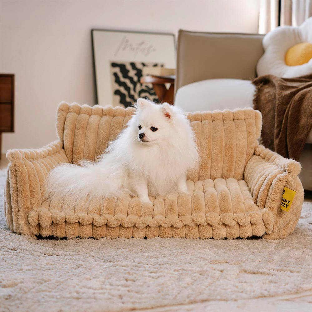 Orthopedic Dog Bed CaniSofa – Joint Support, Washable Cover, Comfortable Headrest