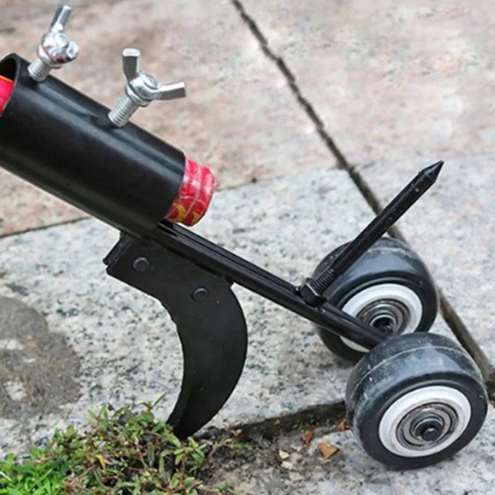 Outil désherbeur ajustable pour joints de jardin