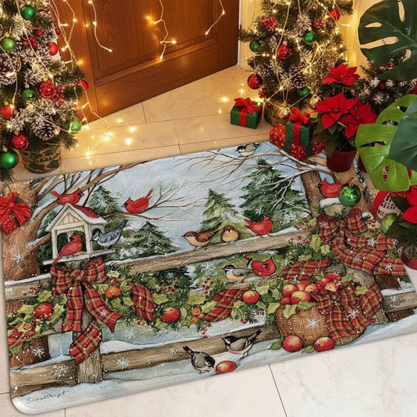 Paillasson de Noël antidérapant