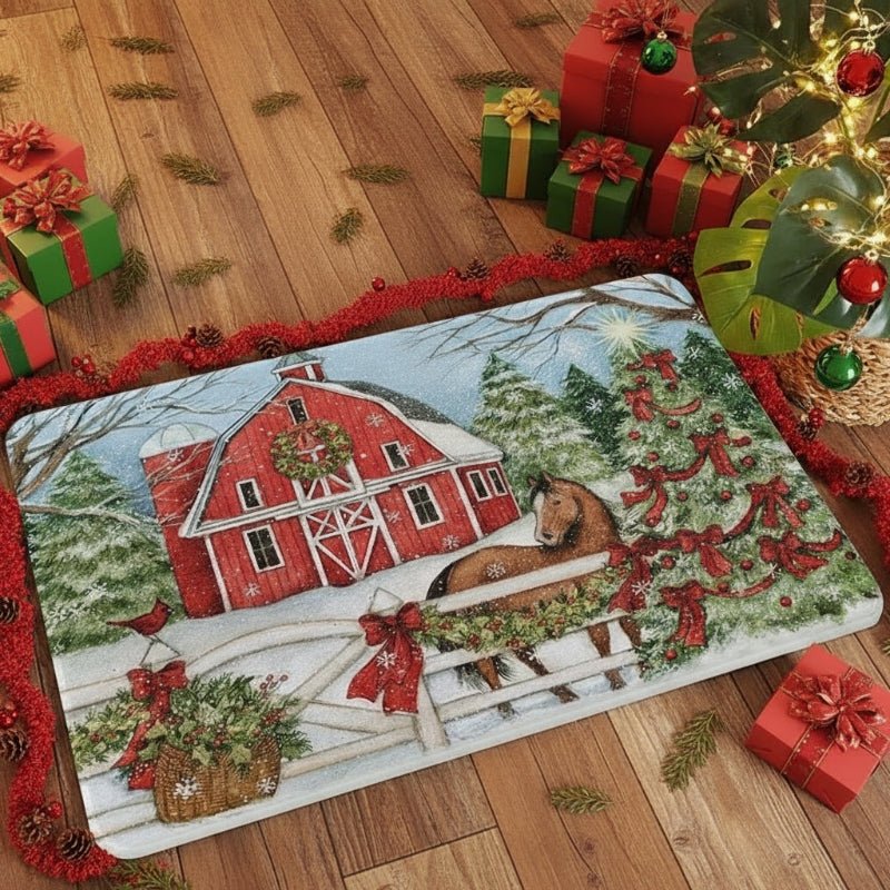 Paillasson de Noël antidérapant