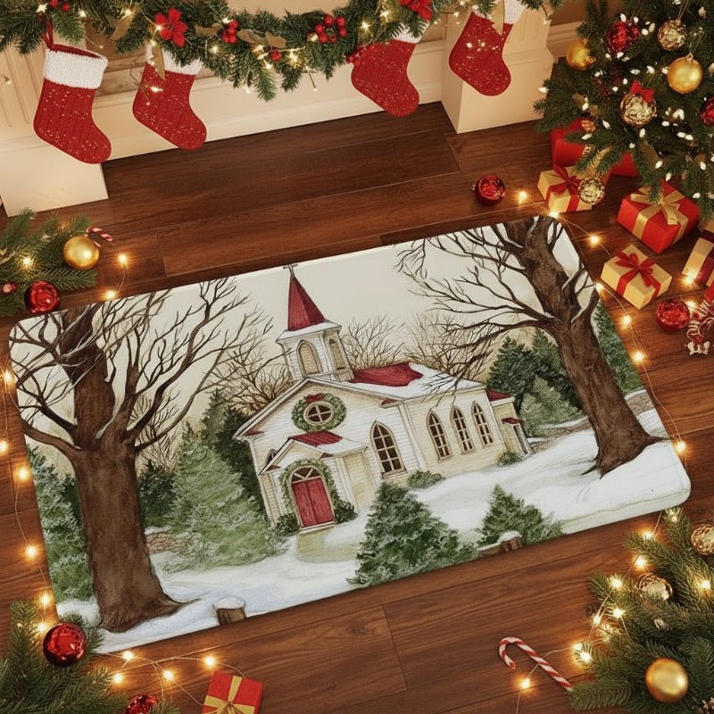 Paillasson de Noël antidérapant