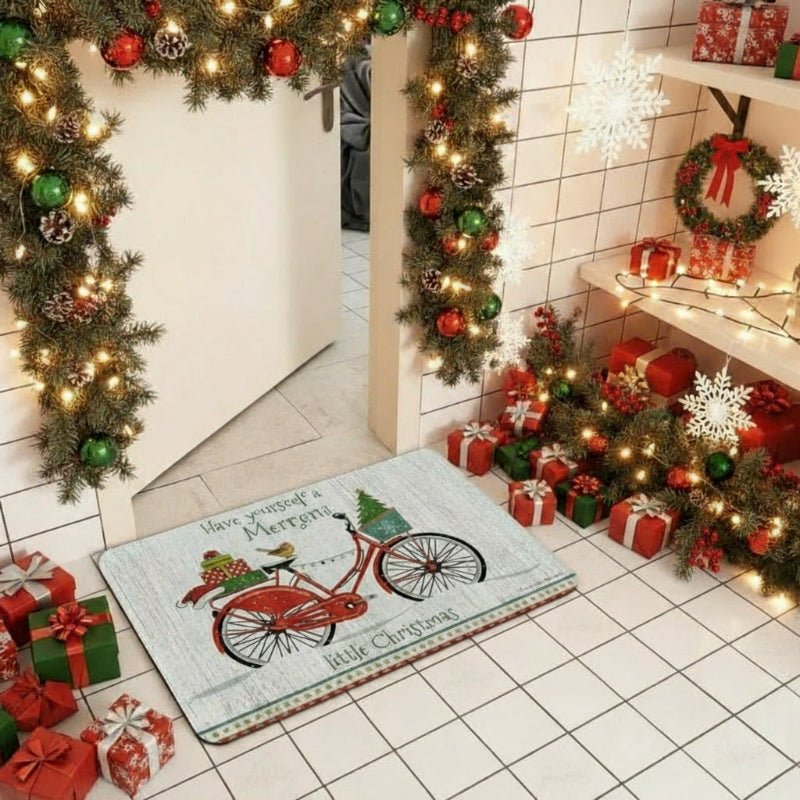 Paillasson de Noël antidérapant