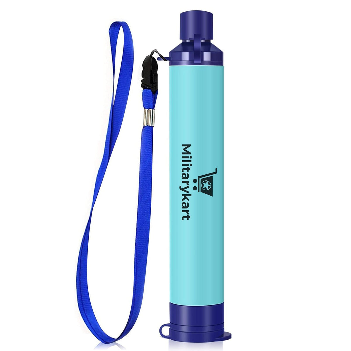Paille filtrante portable à 5 étapes pour aventures en plein air