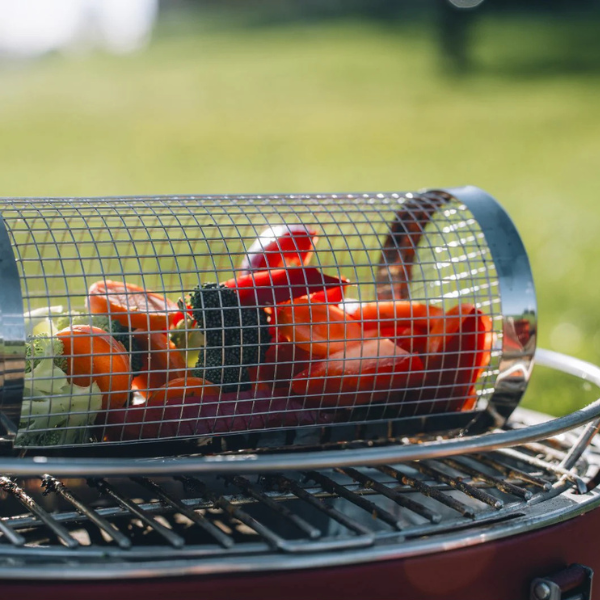Panier à barbecue – évite que les aliments ne tombent à travers la grille