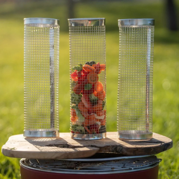 Panier à barbecue – évite que les aliments ne tombent à travers la grille